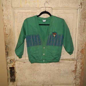 Vintage Osh Kosh OshKosh Boys Ruf 'n Ready Cardigan Sweater Size 7 (H-28)